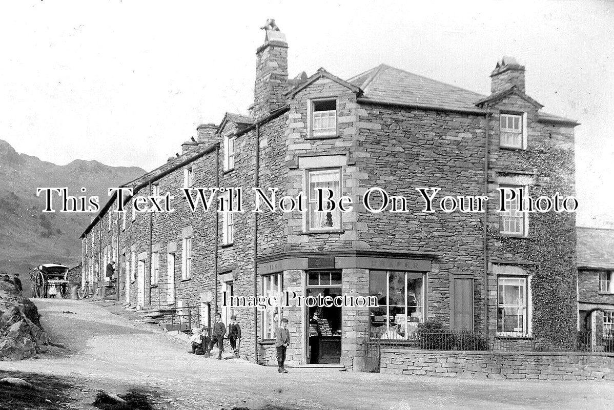 CU 2100 - M Thackerays Tailor Drapers Shop, Elterwater, Cumbria