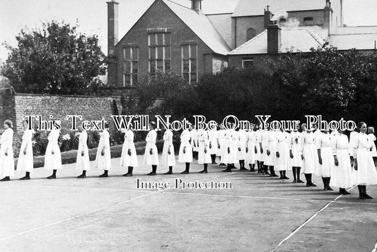 CU 2104 - Pupils Of Thomlinson Girls School, Wigton, Cumbria c1913