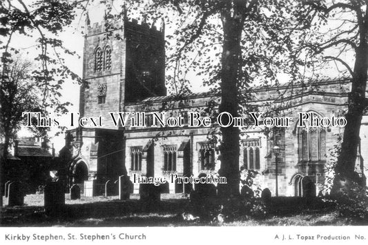 CU 2154 - St Stephens Church, Kirkby Stephen, Cumbria