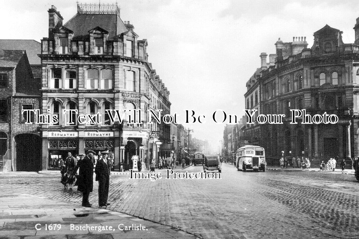 CU 2166 - Botchergate, Carlisle, Cumbria – JB Archive