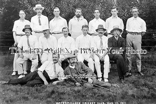 CU 2171 - Watermillock Cricket Club, Cumbria 1911