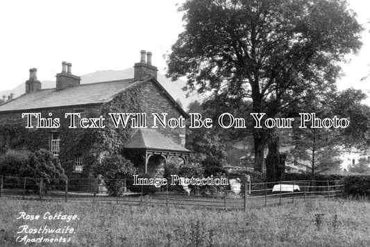 CU 2177 - Rose Cottage, Rosthwaite Apartments, Cumbria