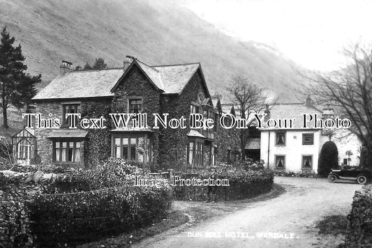 CU 2184 - The Dun Bull Hotel, Sunken Village, Mardale, Cumbria c1935