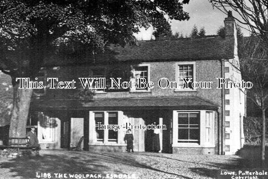 CU 2208 - The Woolpack Inn Pub, Eskdale, Cumbria