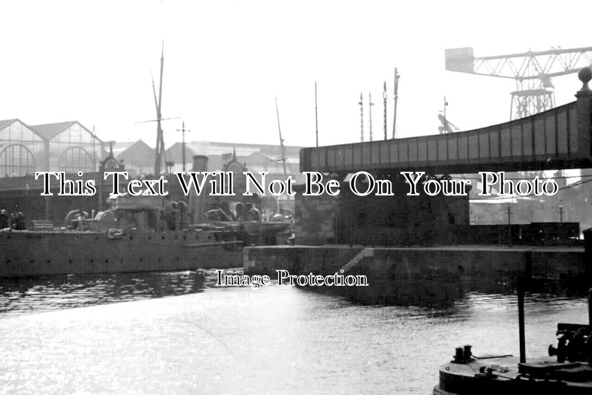 CU 2211 - High Level Bridge, Barrow In Furness, Cumbria c1916