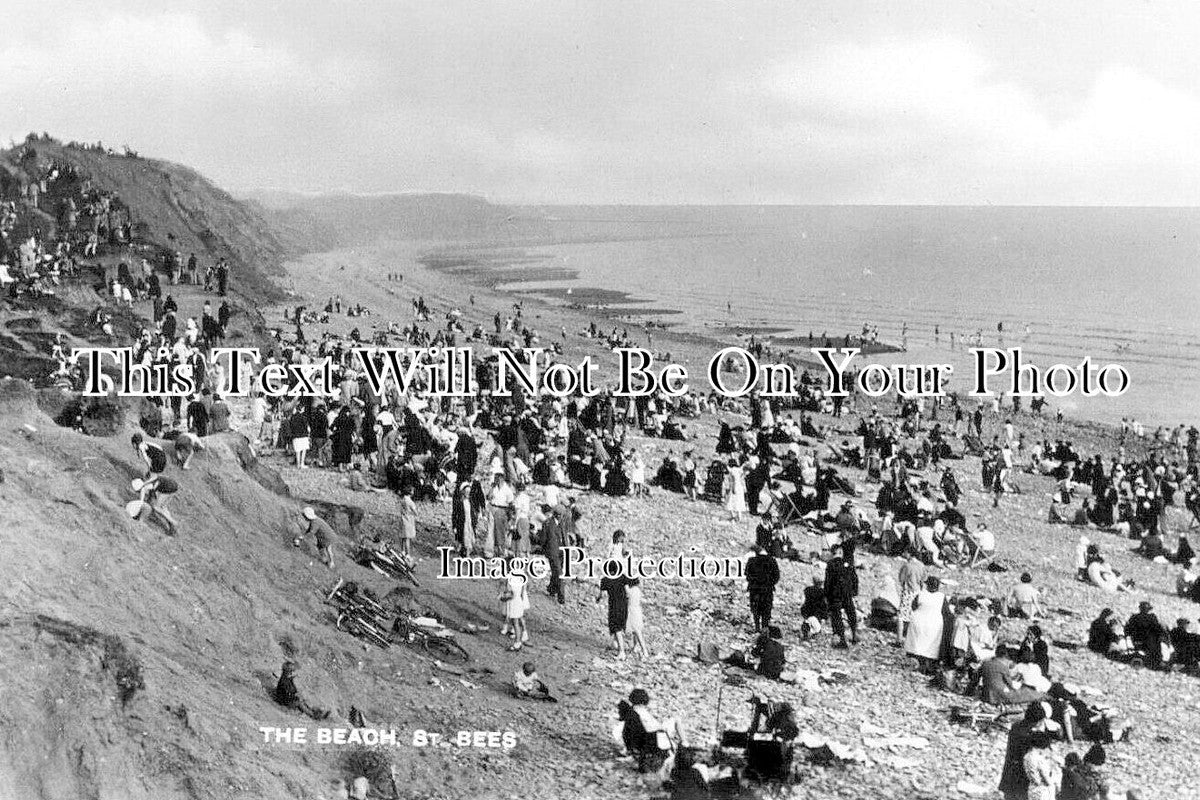 CU 2229 - The Beach, St Bees, Cumbria