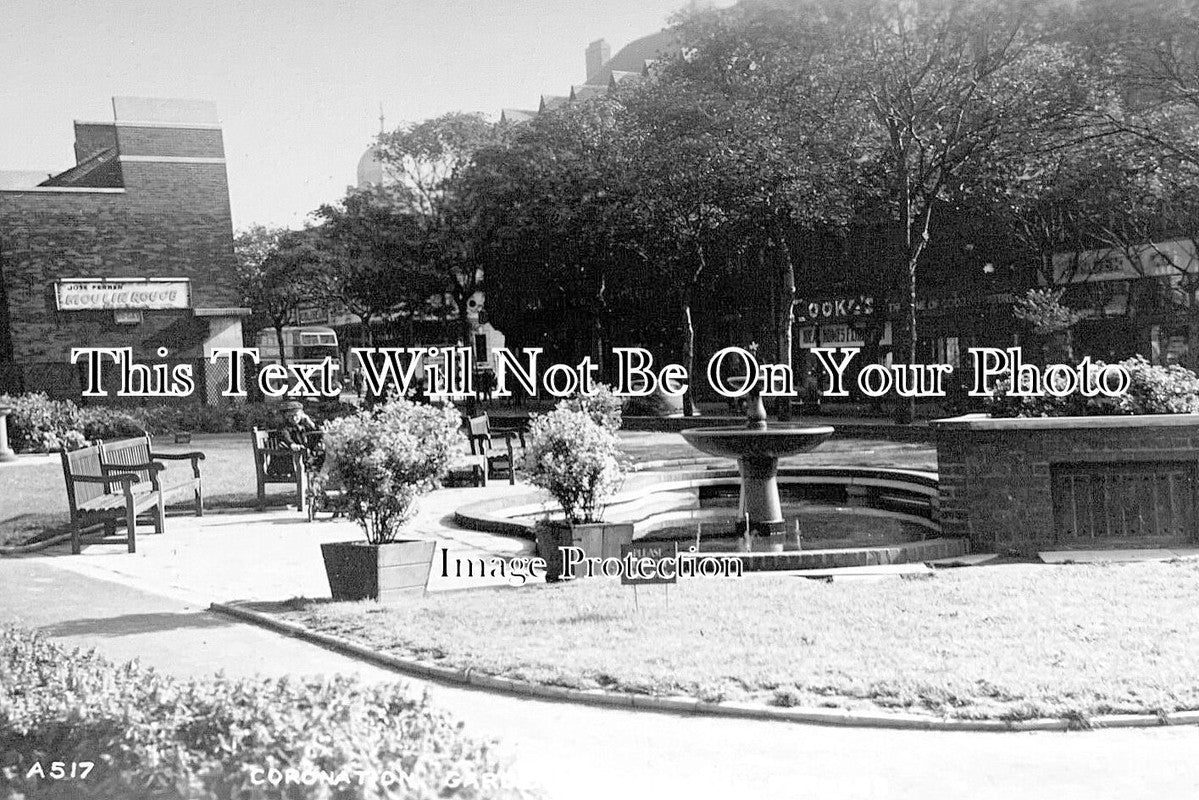 CU 2231 - Coronation Garden, Barrow In Furness, Cumbria c1950