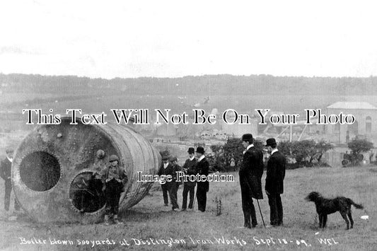 CU 2237 - Boiler Blow, Distington Ironworks, Cumbria 1909