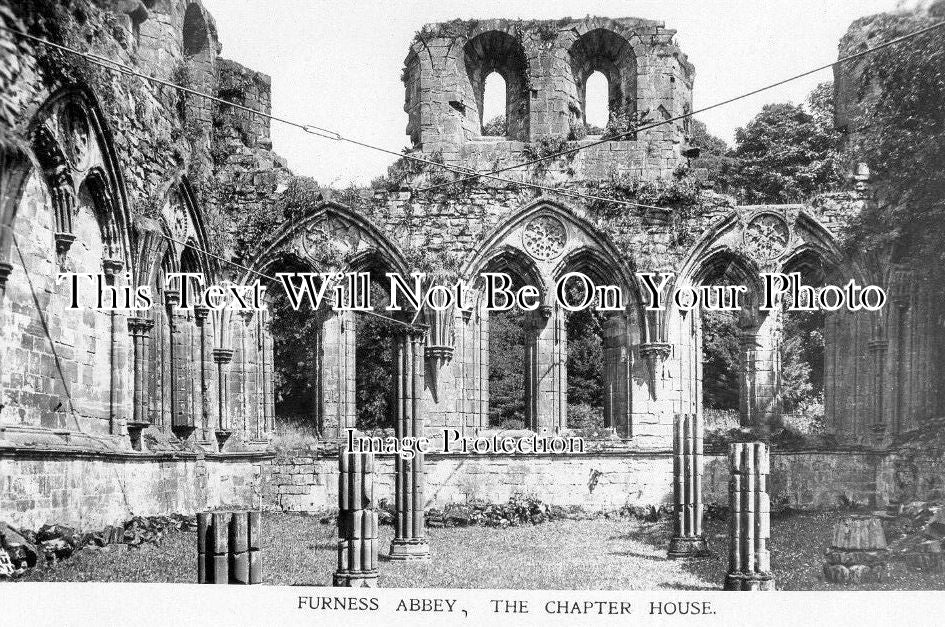 CU 2252 - The Chapter House, Furness Abbey, Cumbria