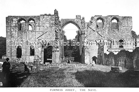 CU 2268 - The Nave, Furness Abbey, Cumbria
