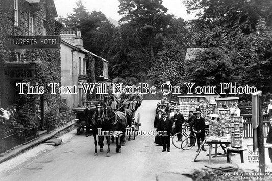 CU 233 - Hillcrests Hotel, Glenridding, Cumbria, Cumberland c1915