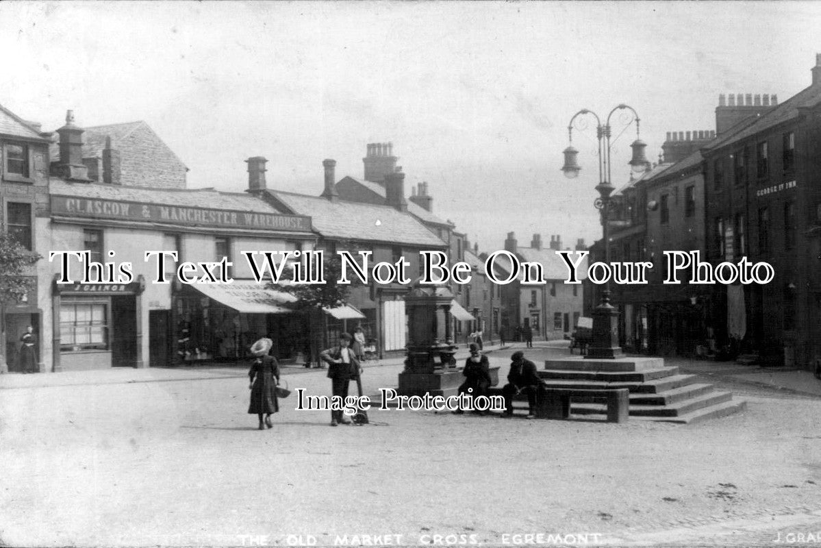 CU 248 - The Old Market Cross, Egremont, Cumbria, Cumberland