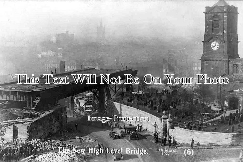 CU 263 - The Tyne Bridge, Gateshead, Newcastle 1927