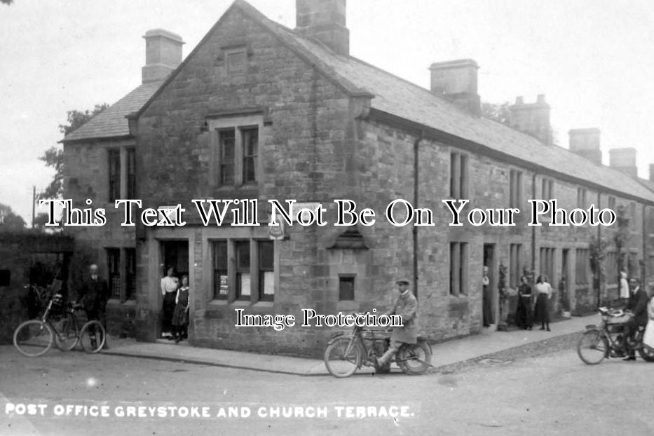 CU 266 - Greystoke Post Office, Cumbria, Cumberland