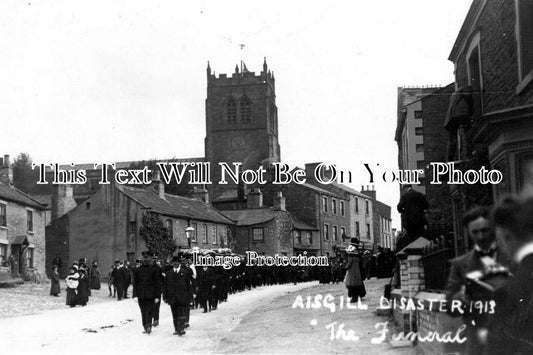 CU 27 - Aisgill Railway Disaster 1913, The Funeral, Cumbria