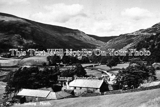 CU 286 - Mardale Looking North, Cumbria, Cumberland