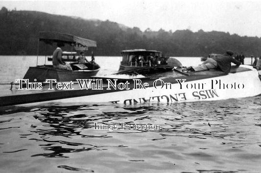 CU 295 - Miss England II, Sir Henry Seagrave, Lake Windermere, Cumbria, Cumberland 1930