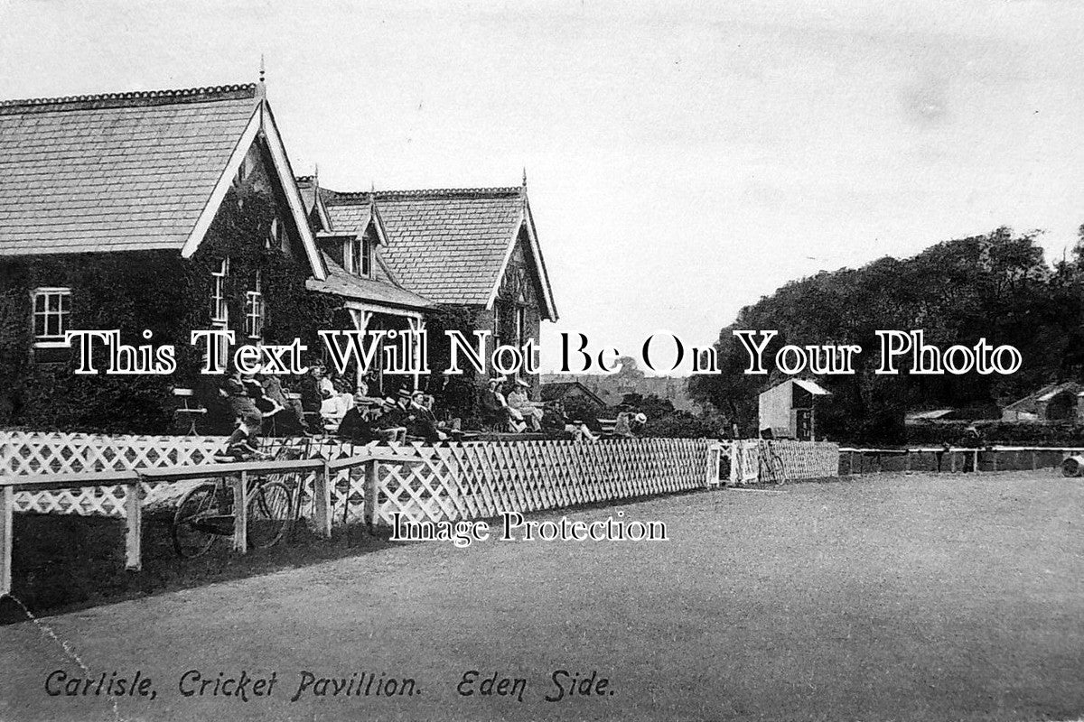 CU 32 - Eden Side Cricket Pavilion, Carlisle c1905