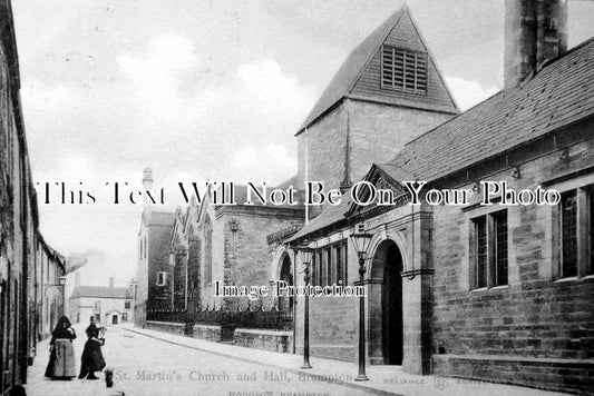 CU 320 - St Martins Church & Hall, Brampton, Cumbria, Cumberland c1906