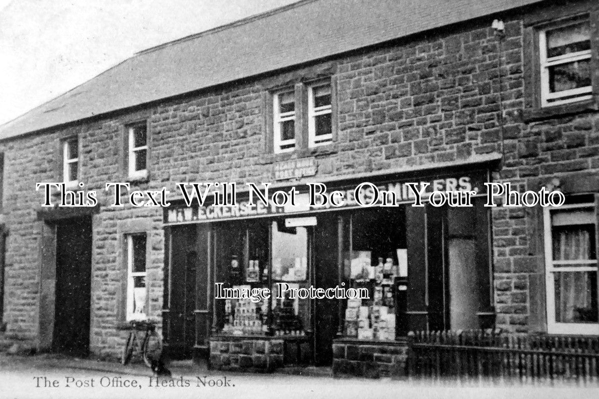 CU 324 - The Post Office, Heads Nook, Cumbria, Cumberland c1907