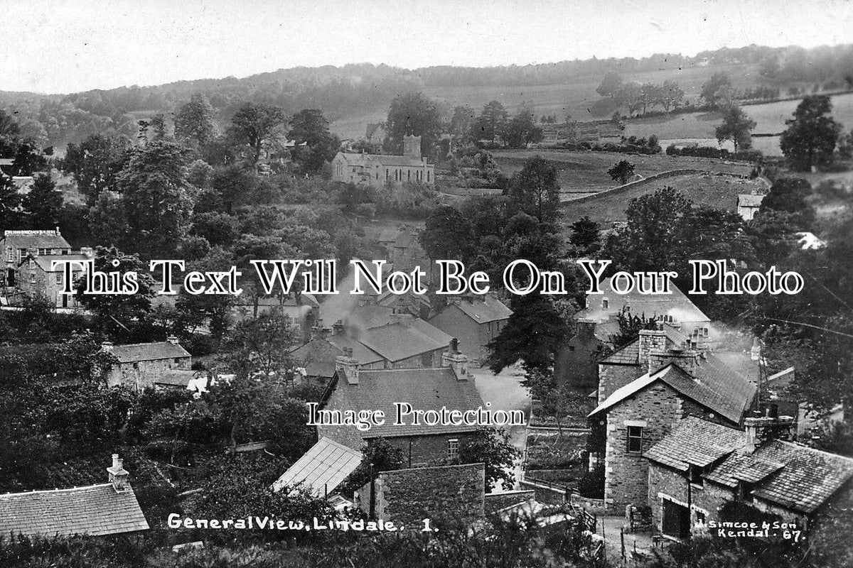 CU 33 - Lindale Village, Grange Over Sands, Cumbria c1914