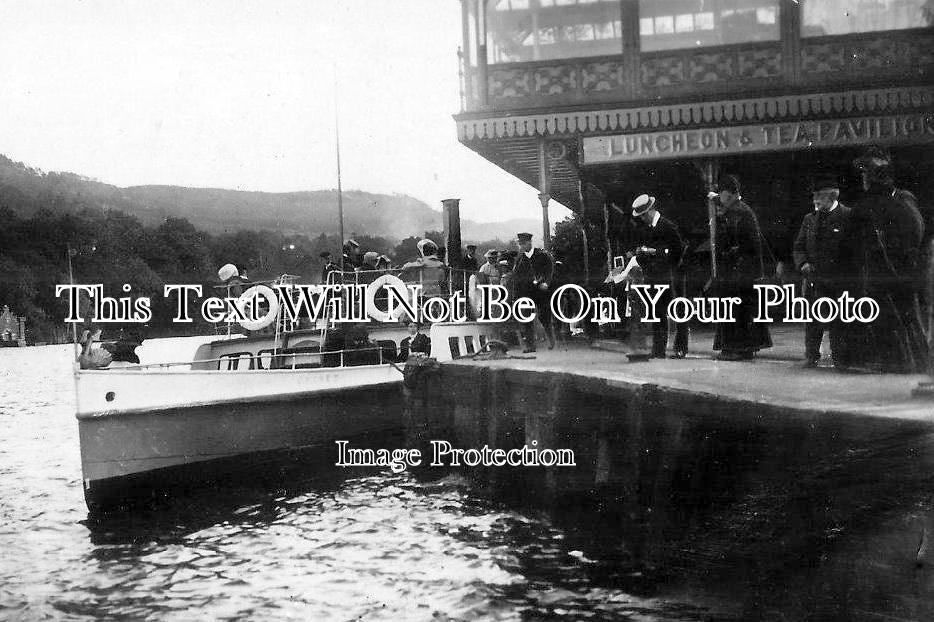 CU 330 - Steam Ferry, Landing Station, Lake Side Station, Windermere, Cumbria, Cumberland