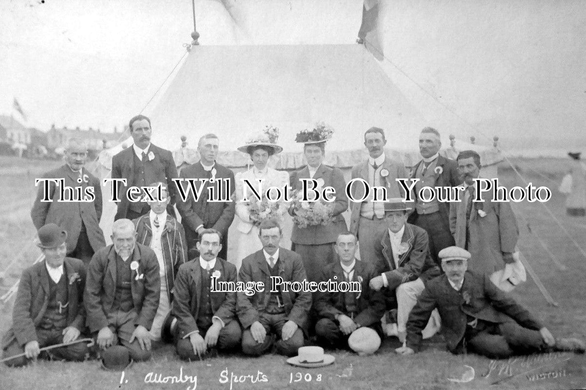 CU 360 - Allonby Sports, Cumbria, Cumberland c1908