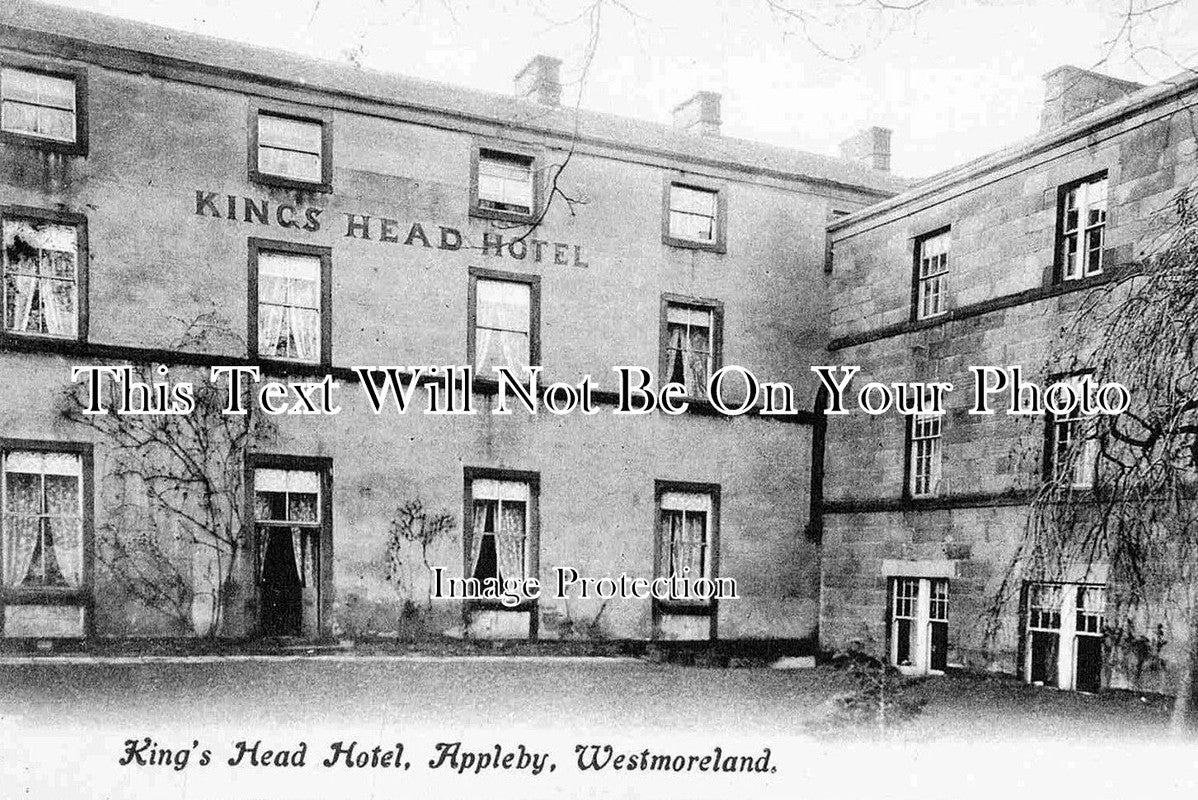 CU 383 - Kings Head Hotel, Appleby, Cumbria, Cumberland c1906