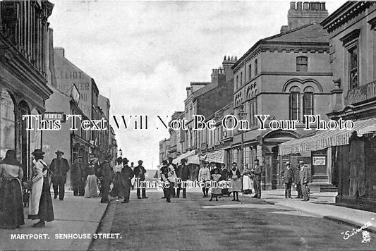 CU 39 - Senhouse Street, Maryport, Cumbria, Cumberland c1908