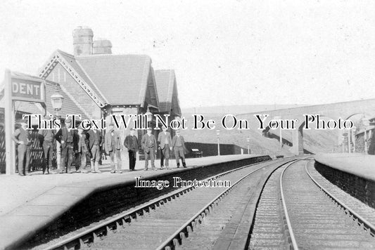 CU 438 - Dent Railway Station, Cumberland, Cumbria c1910