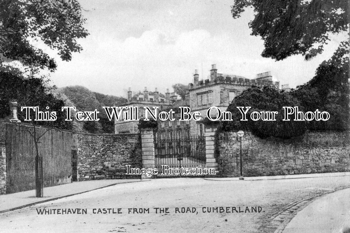 CU 44 - Whitehaven Castle, Cumbria, Cumberland c1907