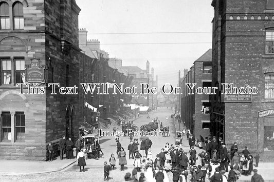 CU 444 - Ship Street, Barrow Island, Cumberland, Cumbria c1905