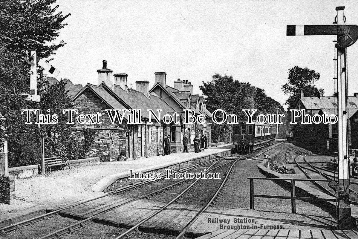 CU 458 - Broughton In Furness Railway Station, Cumbria