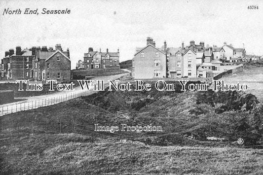 CU 487 - North End, Seascale, Cumbria c1910