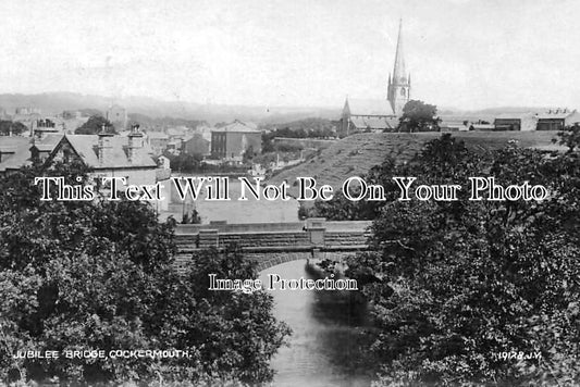 CU 488 - Jubilee Bridge, Cockermouth, Cumbria c1932