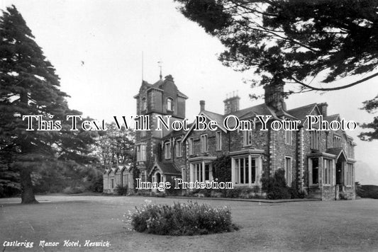 CU 522 - Castlerigg Manor, Keswick, Cumberland, Cumbria c1920