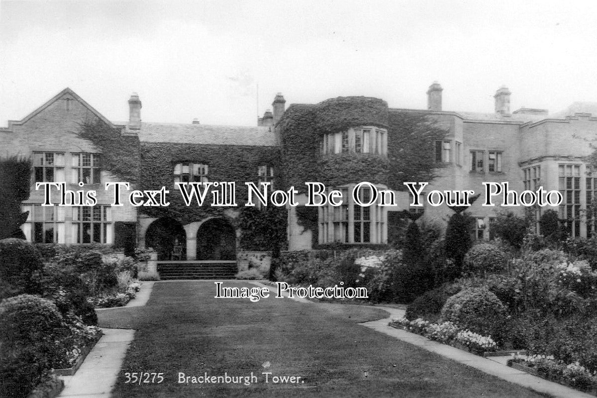 CU 524 - Brackenburgh Tower, Caithwaite, Cumberland, Cumbria c1920