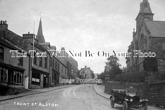 CU 528 - Front Street, Alston, Cumberland, Cumbria c1924