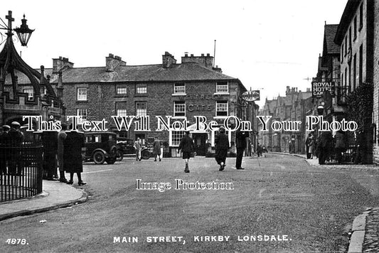 CU 531 - Main Street, Kirkby Lonsdale, Cumbria, Cumberland