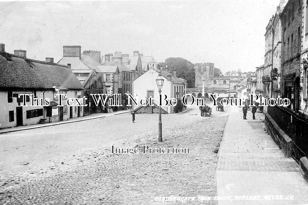 CU 570 - Boroughgate From South Appleby, Cumbria, Cumberland c1907