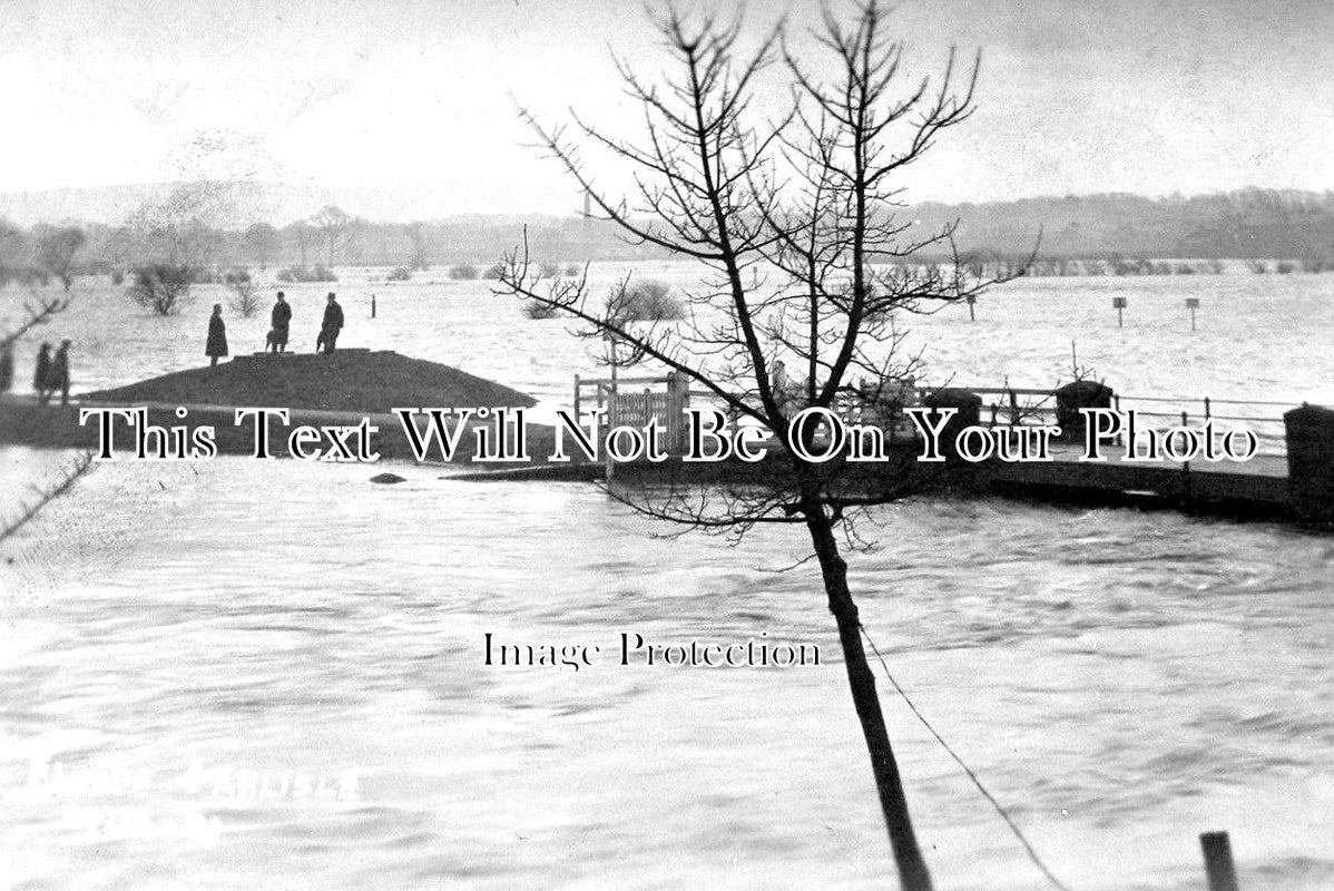 CU 583 - Floods At Carlisle, Cumberland, Cumbria 1921