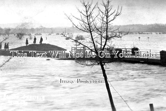 CU 583 - Floods At Carlisle, Cumberland, Cumbria 1921