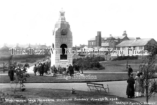 CU 614 - Workington War Memorial, Cumberland, Cumbria