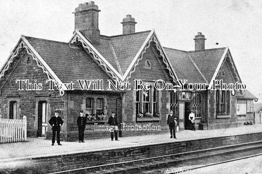 CU 62 - Langwathby Railway Station, Cumbria, Cumberland c1906