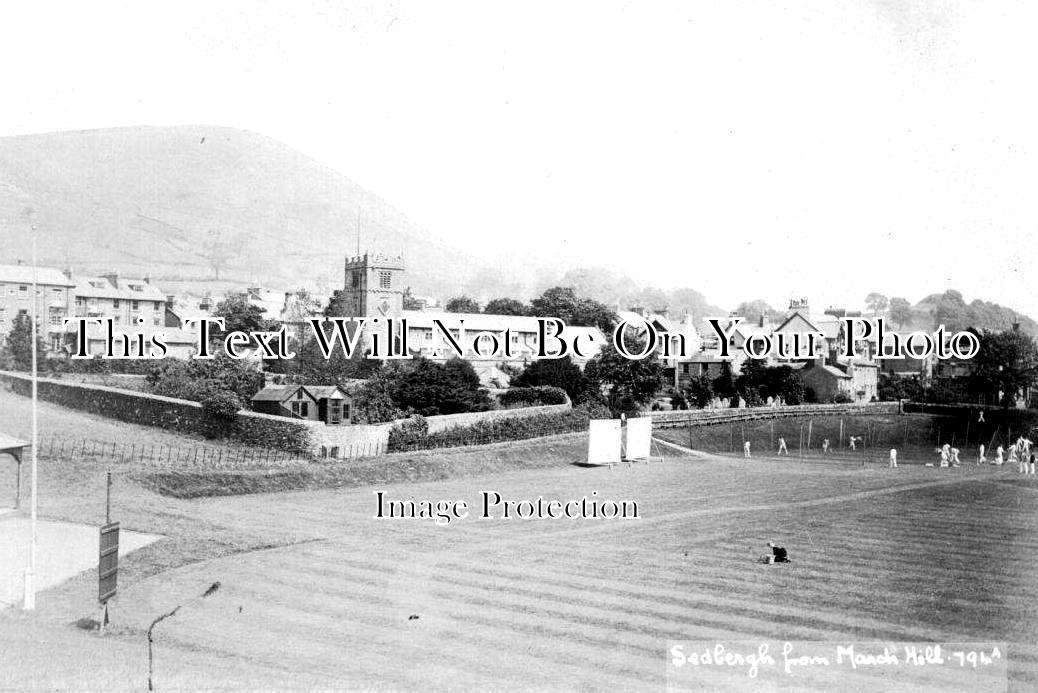 CU 623 - Sedbergh From March Hill, Cumberland, Cumbria