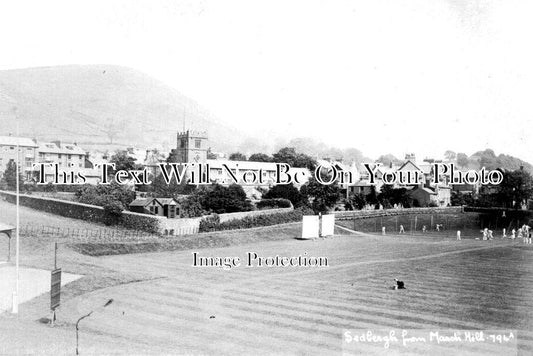 CU 623 - Sedbergh From March Hill, Cumberland, Cumbria