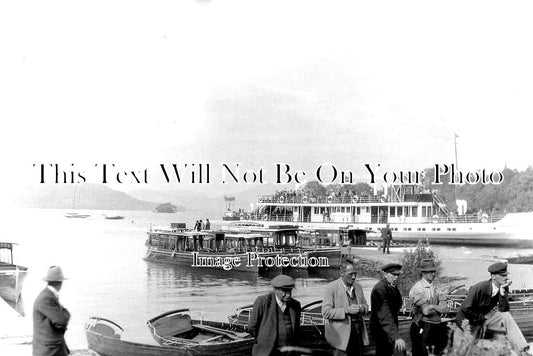 CU 625 - Lake Windemere, Cumberland, Cumbria c1937