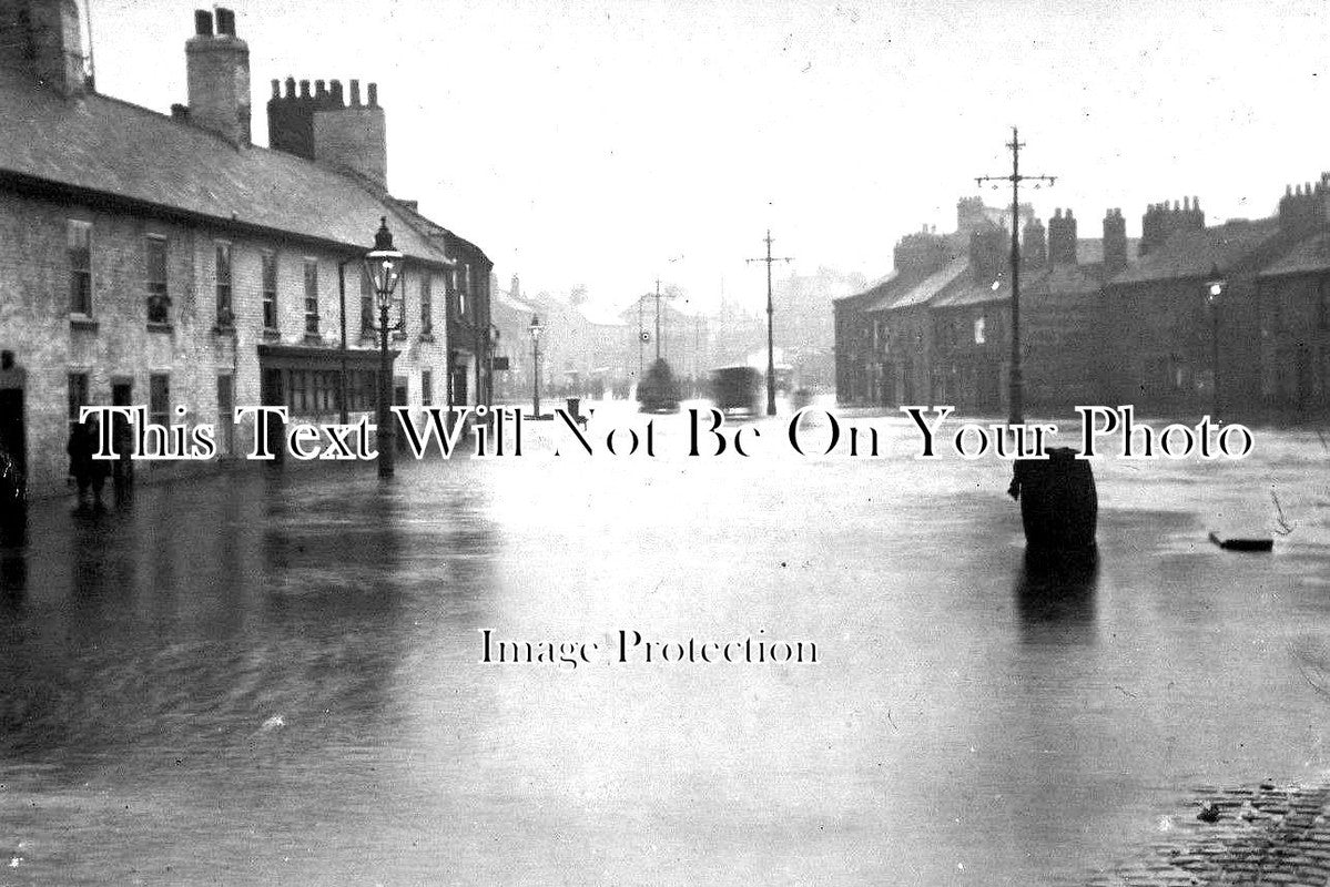 CU 633 - Caldewgate Floods, Cumberland, Cumbria