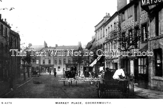 CU 634 - Market Place, Cockermouth, Cumberland, Cumbria