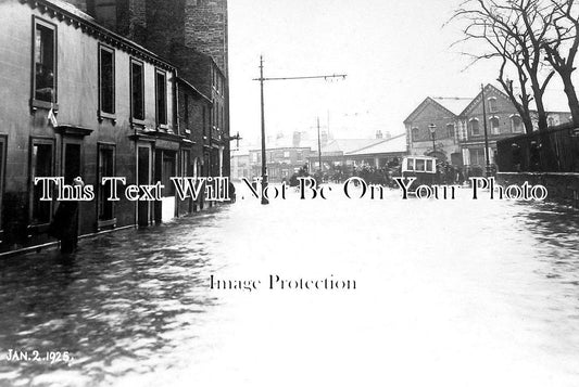 CU 641 - Floods in Carlisle, Cumberland, Cumbria 1925